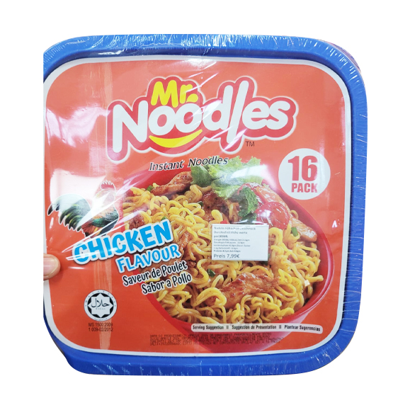 Mr. Noodles chicken flavour 16pcs thumbnail 1